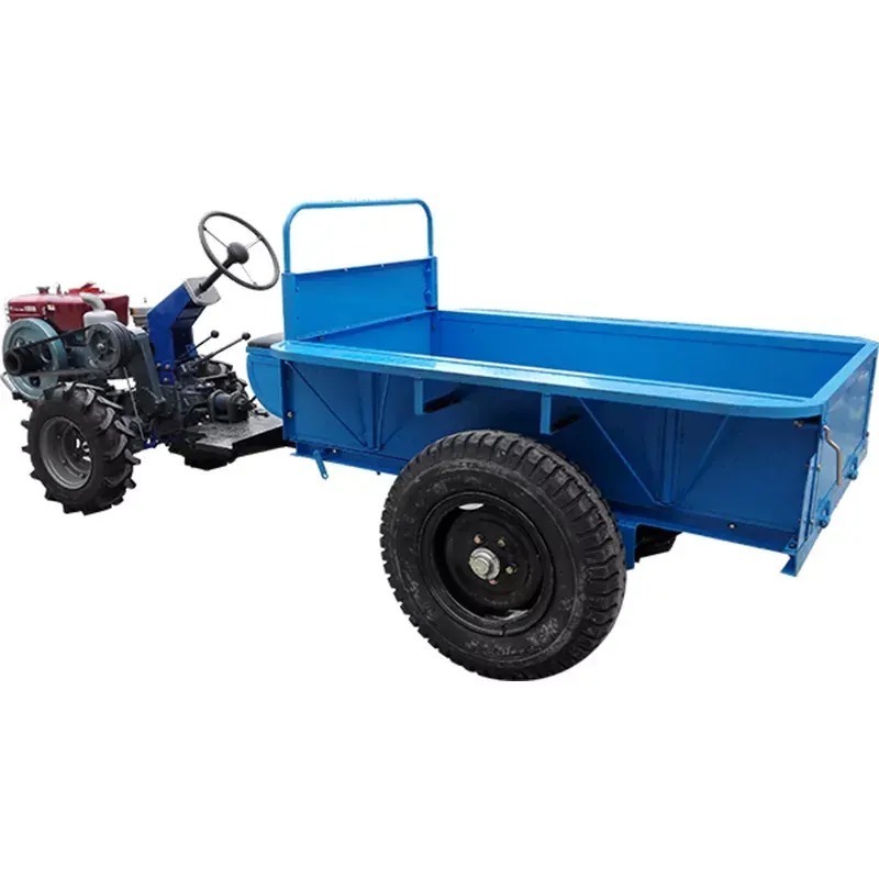 Price Diesel Engine 2WD Two Wheel Mini Motor  Cheap Farm Power Tiller Hand Walking Tractor