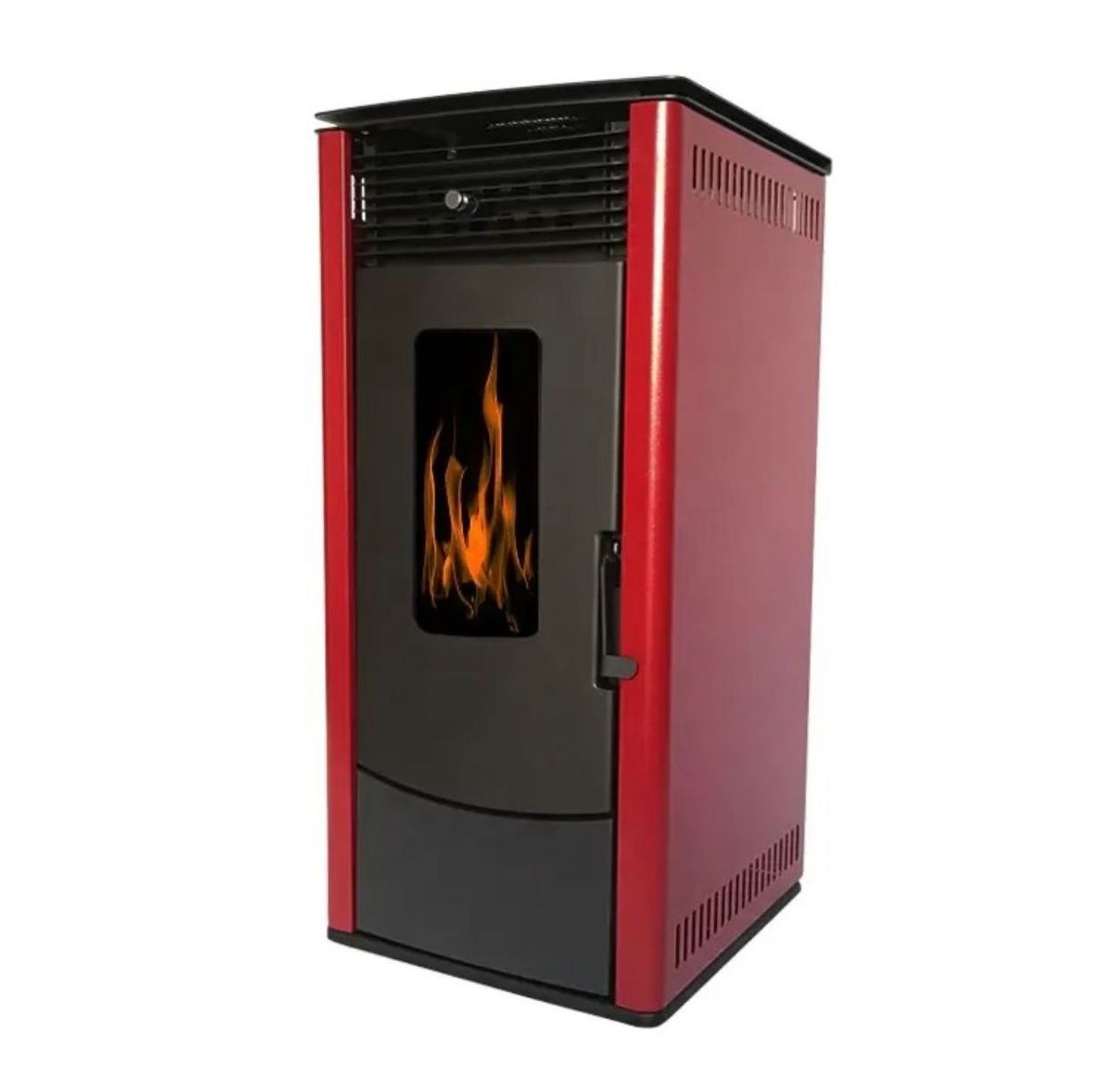 Classic cast iron cheap price low noise fireplace wood burnining small pellet stove A06 for sale