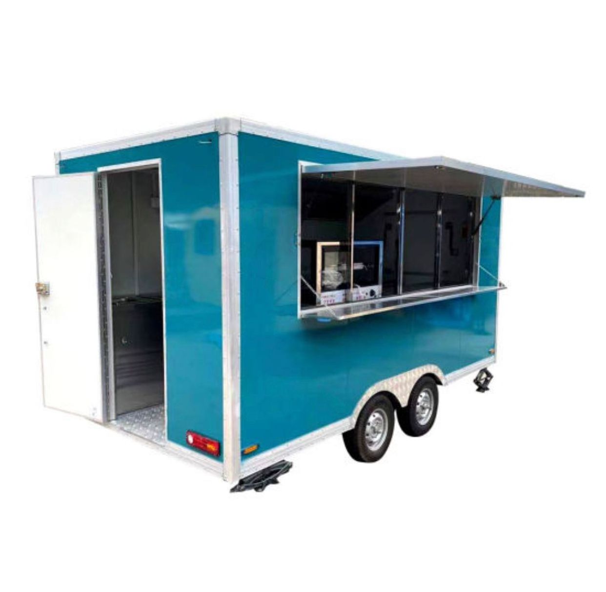 Mobile food truck breakfast food truck with fryer and full kitchen purchase with American standard