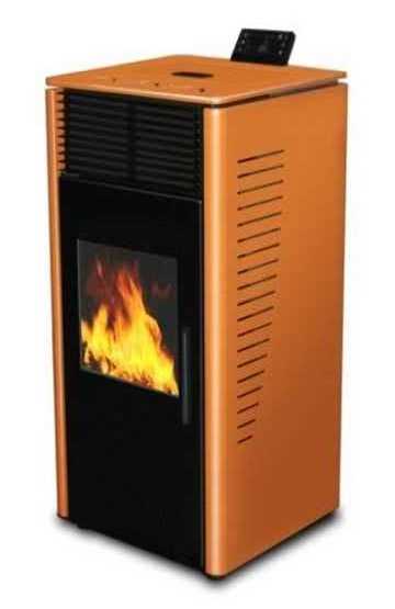 new 2023 Powerful Pellet Heaters Wood Pellet Stove 40 Kw Biomass Wood Pellet Heater for sale