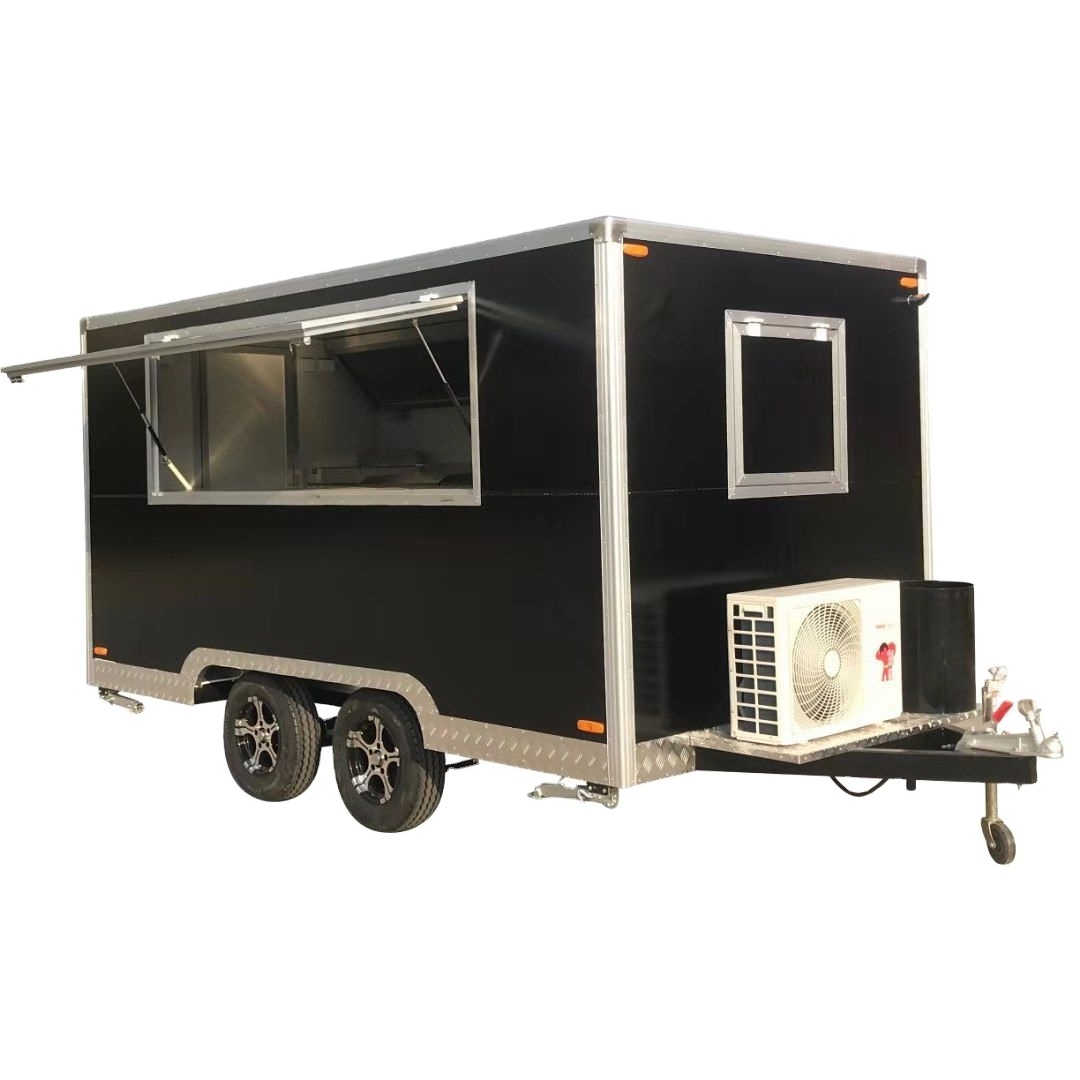 Mobile food truck breakfast food truck with fryer and full kitchen purchase with American standard