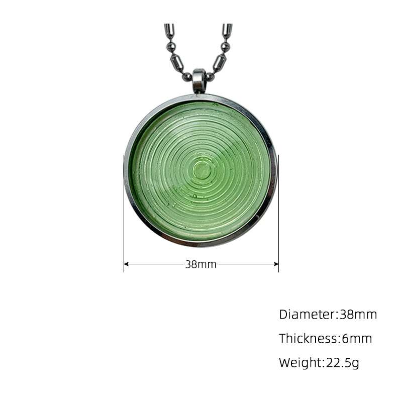 Denmark negative energy pendant stainless steel alpha spin bio ion energy pendant jewelry new earth quantum scalar pendant