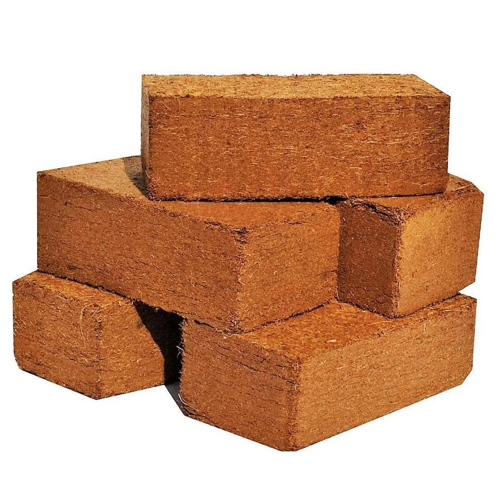 Hot Sale Retail coco peat 5kg blocks Coconut Coir Brick/Cocopeat Blocks/Coco Peat Blocks Dry Cocopeat Blocks Chips Block