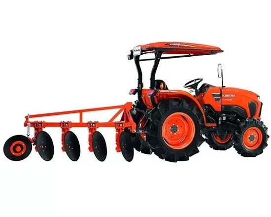 50hp kubota mini tractor power tiller four wheel tractor with cultivator for sale