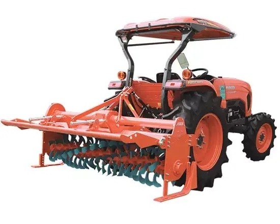 50hp kubota mini tractor power tiller four wheel tractor with cultivator for sale