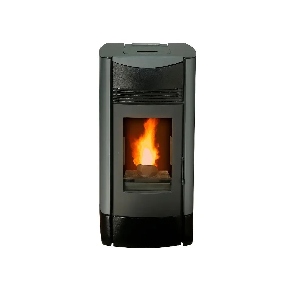 Buy Western both electric and charcoal Style Modern Wood Stove Automatic Outdoor Pellet Fireplace With Beautiful Design for sale