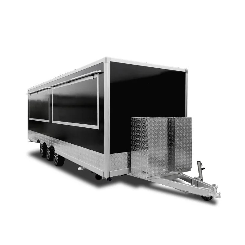 Quality Fully Equipped enclosed concession mobile food truck trailer for sale