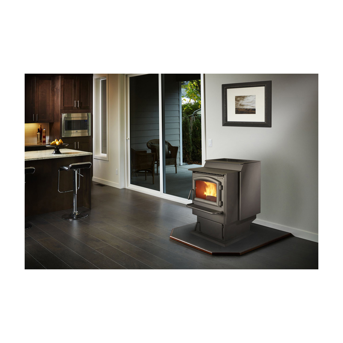 Pellet heating stove wood stove indoor heating wood burning available in stock.wood pellet stove with pellet stov