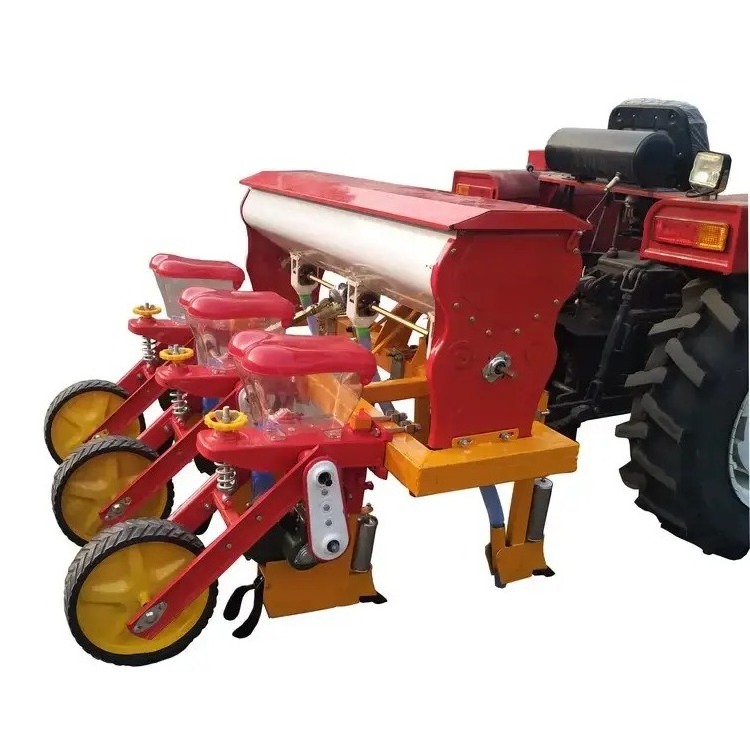 6/8 Rows Corn Planter Seeder Farm Wheel Tractor Machine Agriculture Equipment With Fertilizer Function Wholesale Price