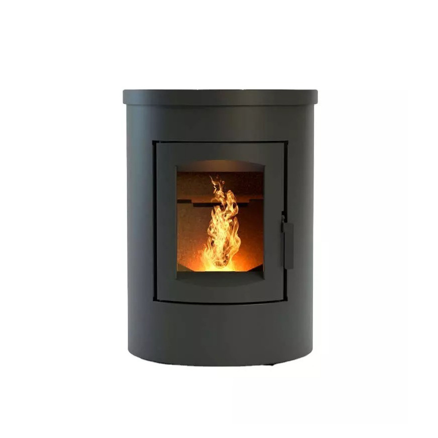 Pellet heating stove wood stove indoor heating wood burning available in stock.wood pellet stove with pellet stov