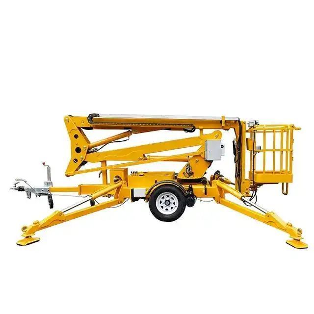 Cheap Cherry Picker Diesel Towable Cherry Picker/ Telescopic Boom Lift /Scissor Lift