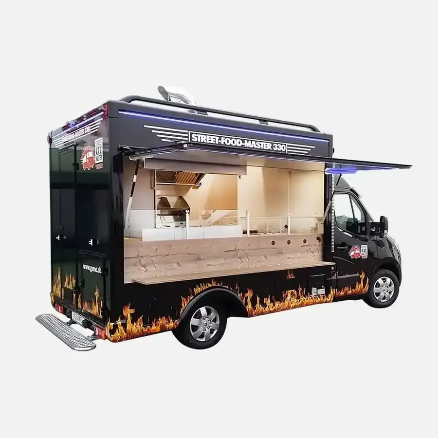 Buy Food vending machine food trailers fully equipped coffee cart Cheap Sale