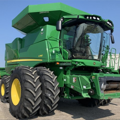 Good agricultural combine harvester agriculture machine whole-feed/full-feed rice combine harvester