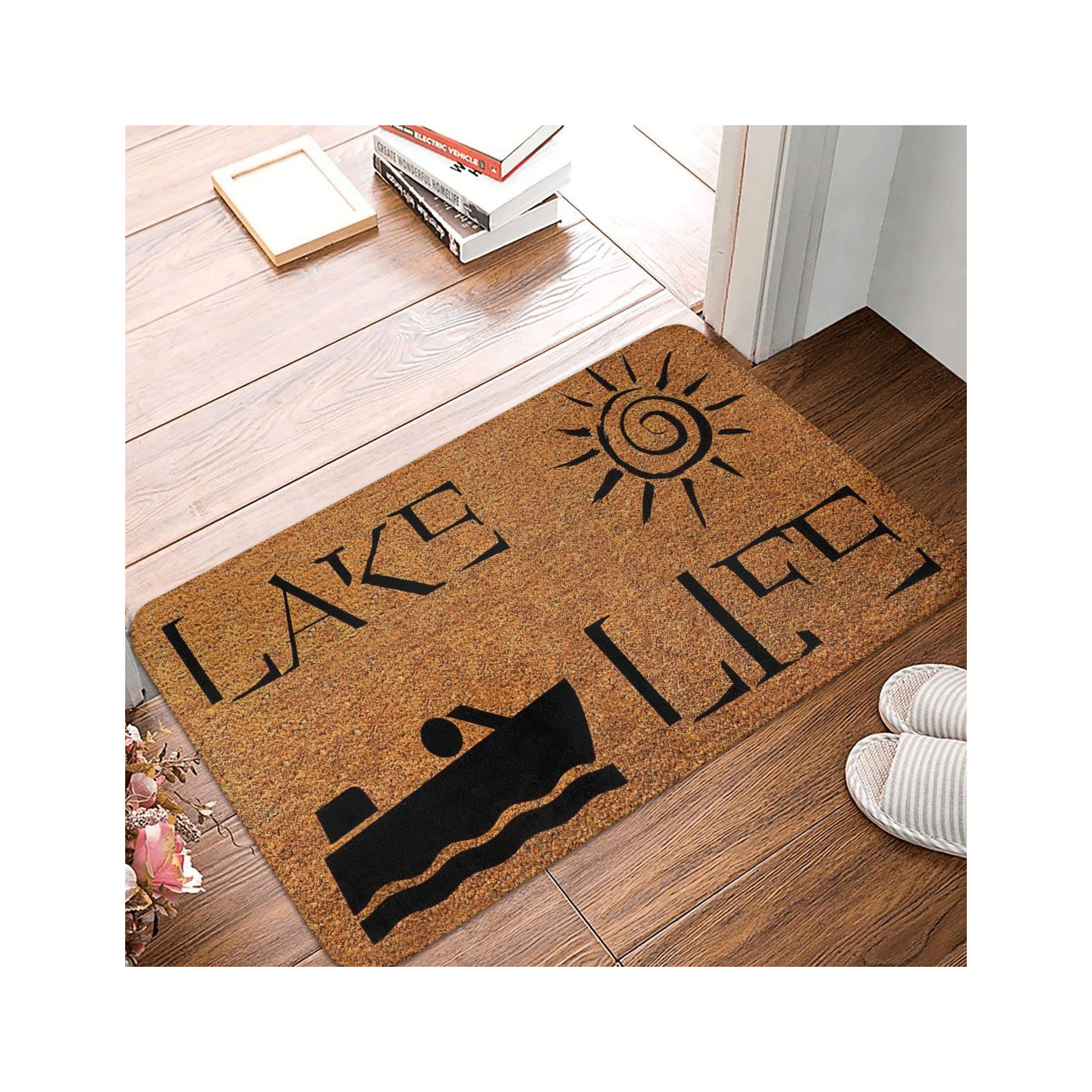 Wholesale Custom Home Decorative Entrance Doormat 3D Printed Rugs Soft Velvet Water Absorption Carpet