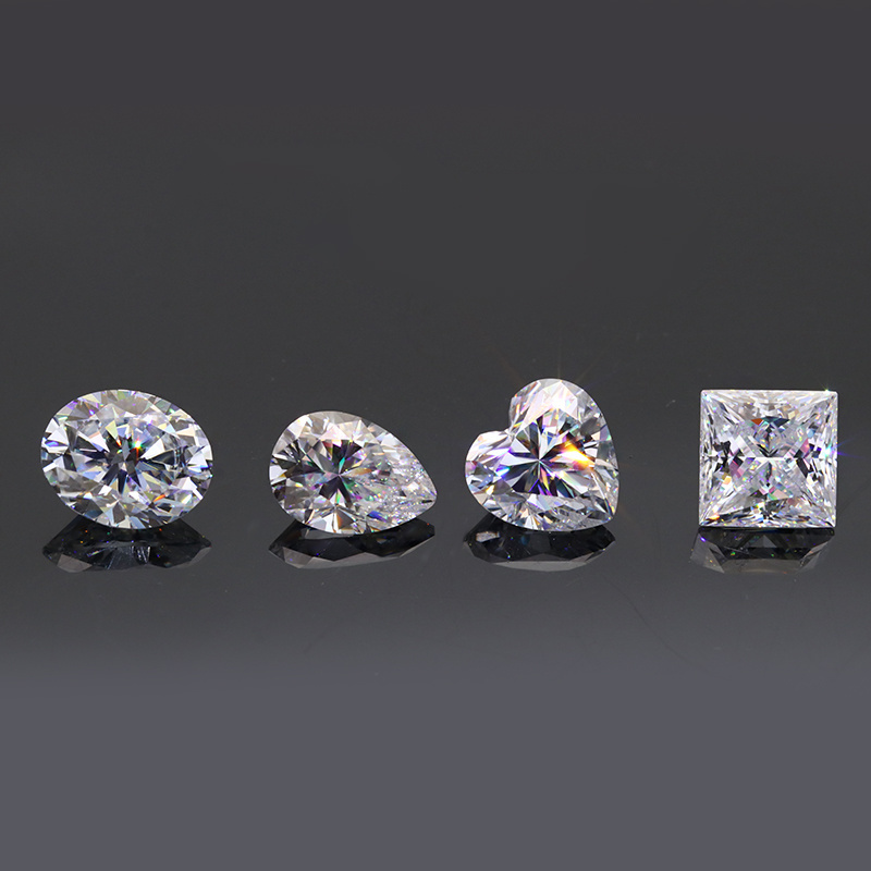 Factory 0.1ct-0.9ct Round Brilliant Cut D E F Color VVS Melee CVD Lab Grown Diamond Loose Stone