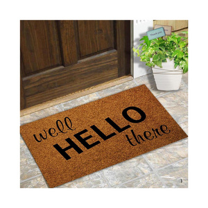 Wholesale Custom Home Decorative Entrance Doormat 3D Printed Rugs Soft Velvet Water Absorption Carpet