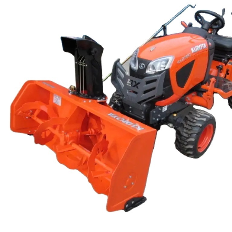 Mini Tractor with snow blower attachment lawn mower model Kubota blower