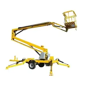 32ft 52ft Lift platforms 24m 22m articulated boom lift cherry picker for sale 59 feet