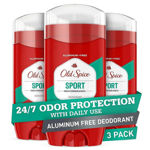 Old Spice Aluminum Free Deodorant for Men, NightPanther, 48 Hr. Protection, 3.0 oz (Pack of 3)