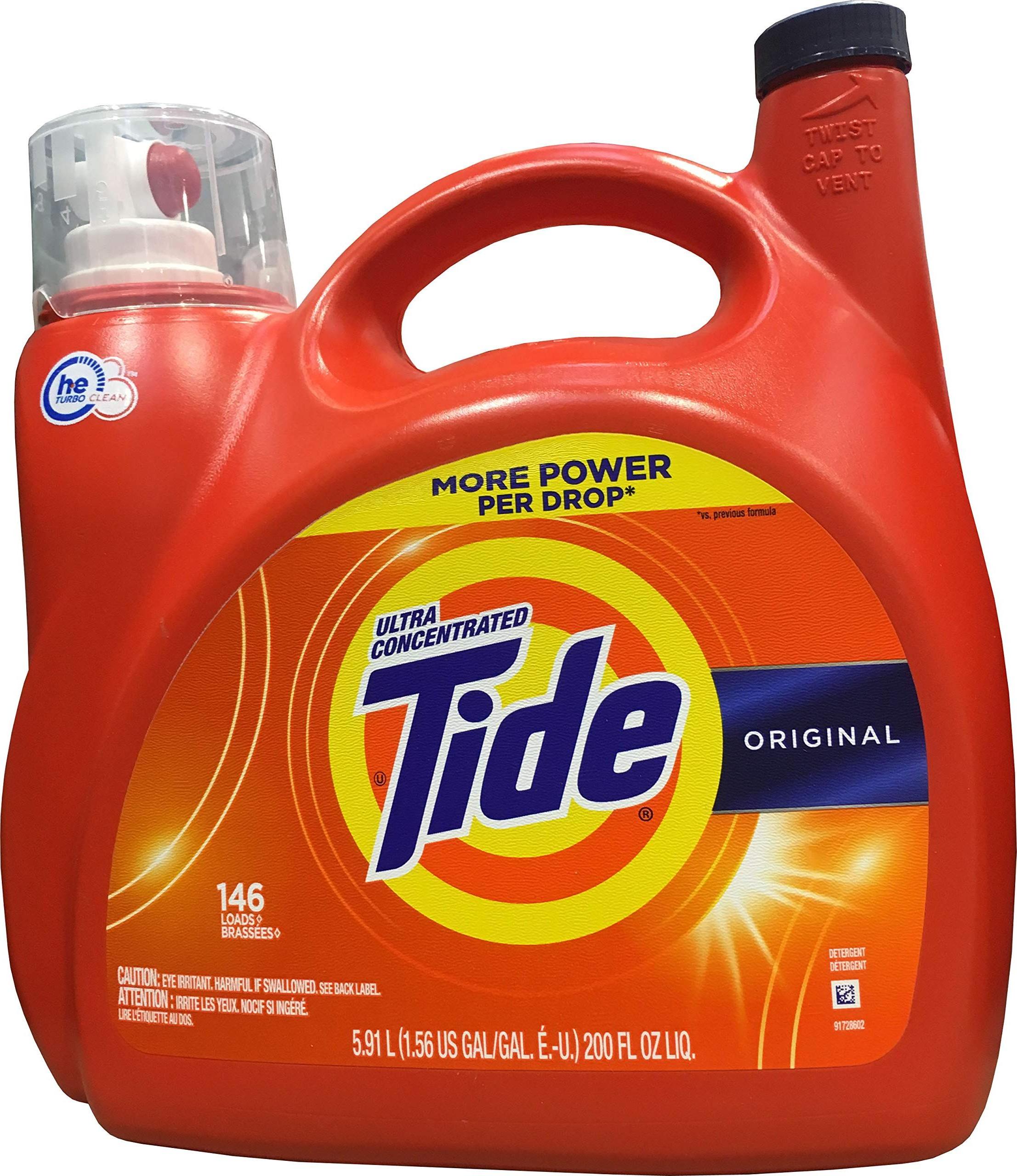 Tide He Original Liquid Detergent( 146 Loads/ 200 Fl Oz), 200 fl. oz. wholesale Tide Liquid Laundry Detergent