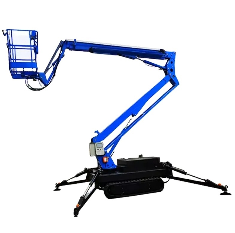 Newley and Used Cherry Picker 10m 12m 16m aerial work trailer telescopic lift towable spider lift cherry picker