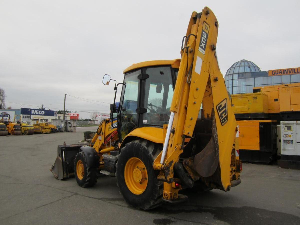 3CX backhoe loader hydraulic excavator small wheel digger the place of origin in France