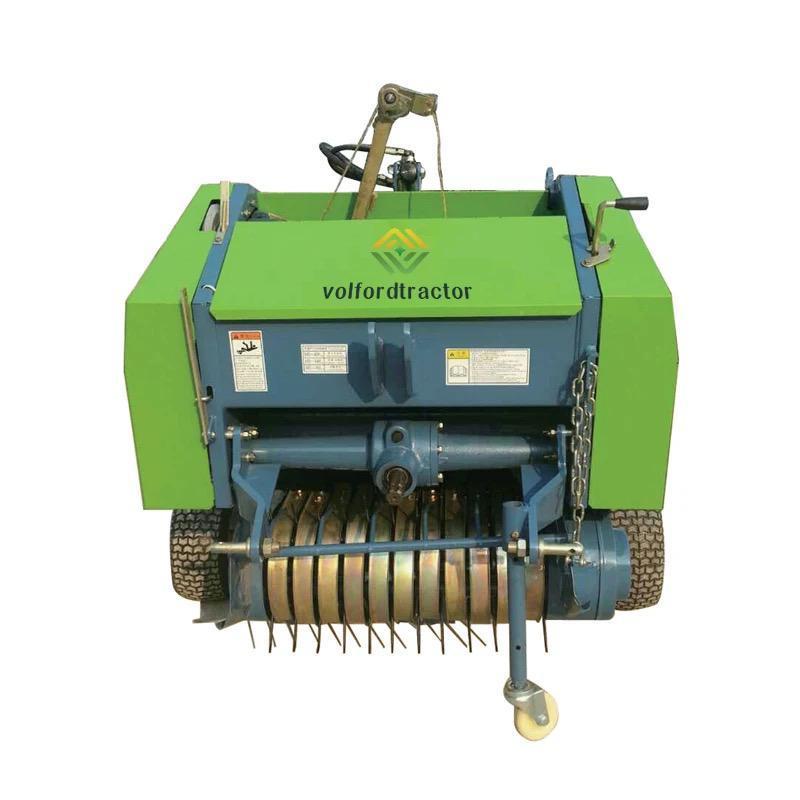 Tractor PTO Driven Mini Round Hay Straw Baler/Mini Round Baler Twine Wrap Baler Round Hay Straw