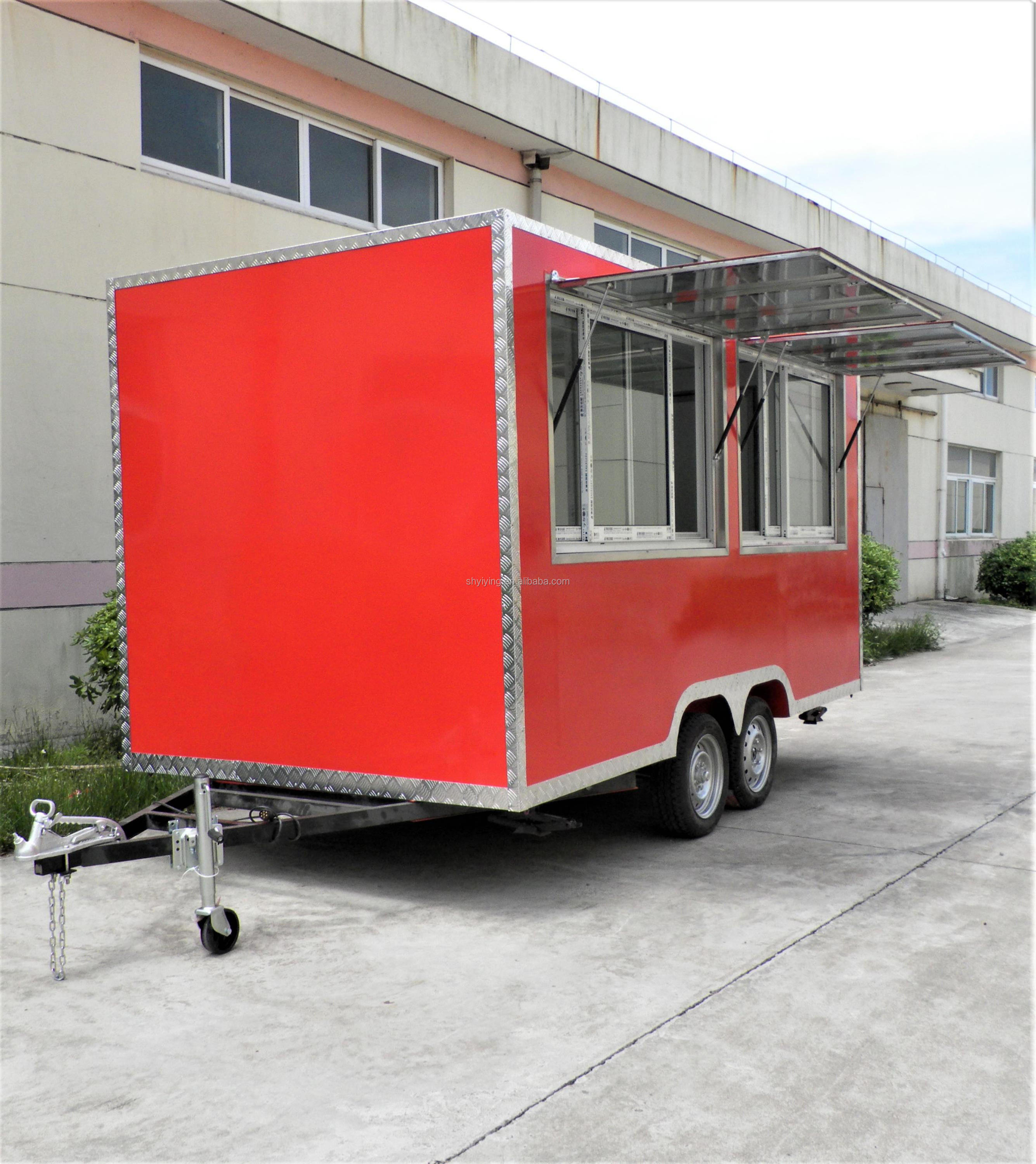 Fully Equipped enclosed concession mobile food truck trailer for sale