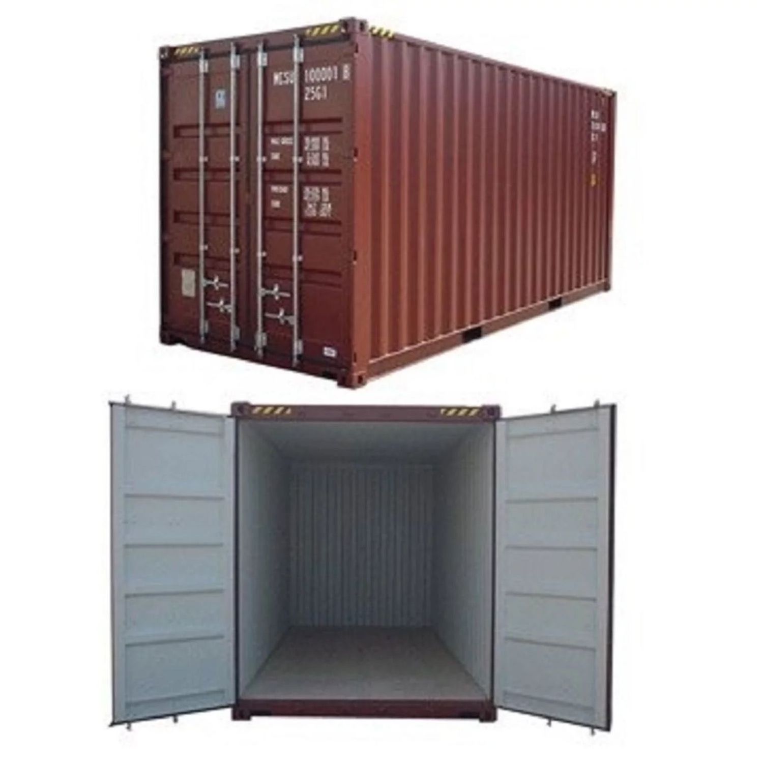 New Transportation Marine Standard 6m 20 Feet Length Dry Cargo 20ft Shipping Container For Cargo Transportation