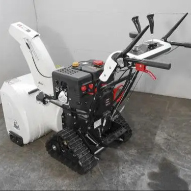 snow blower with Loncin thermal engine - wheeled and tracked snow removal machine