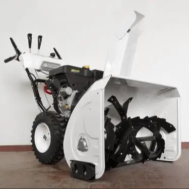 snow blower with Loncin thermal engine - wheeled and tracked snow removal machine