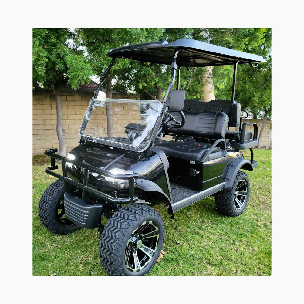 Latest trends golf carts 48V 4KW motor 6 seater golf cart electric with complete certificate