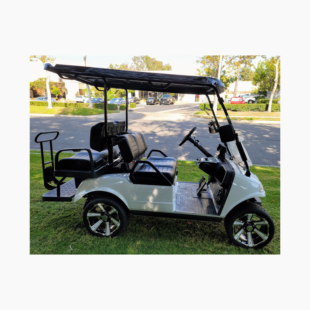 Latest trends golf carts 48V 4KW motor 6 seater golf cart electric with complete certificate