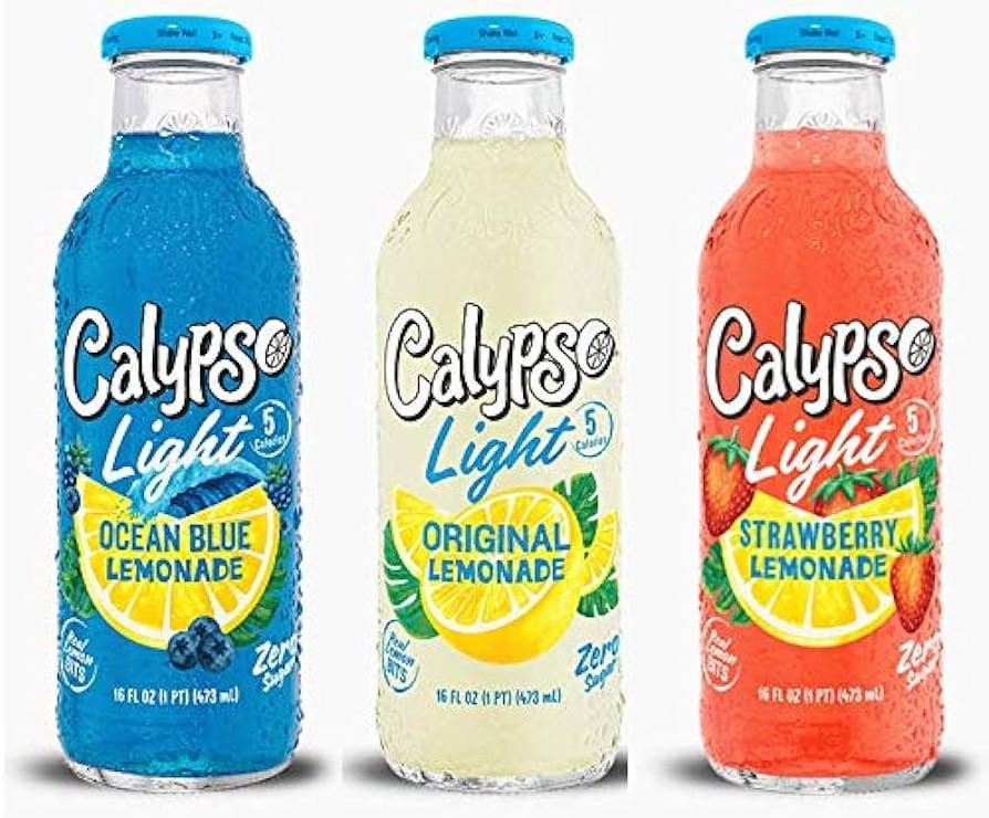 CALYPSO SOFT DRINKS/CALYPSO ORIGINAL LEMONADE/ CALYPSO FRUIT JUICE