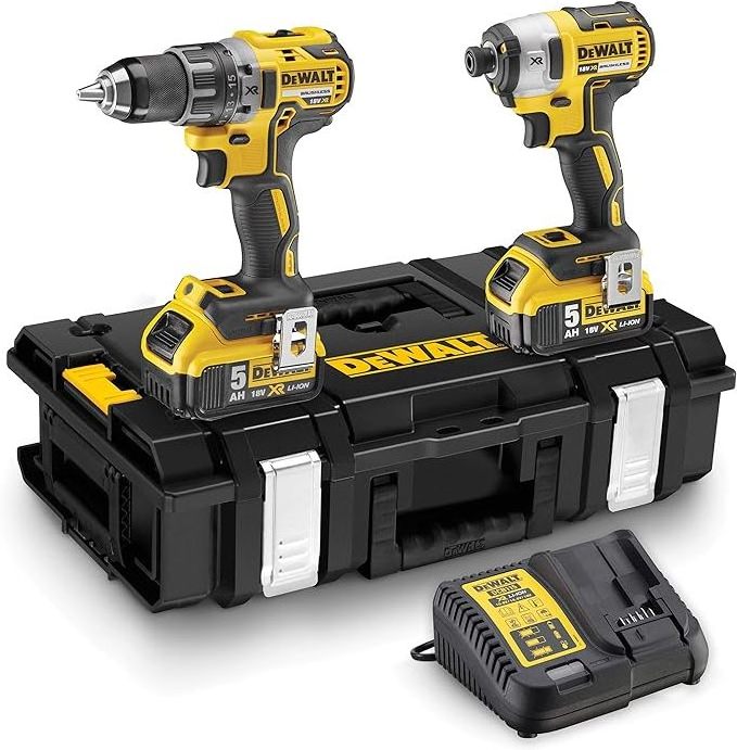 Dewalt 2 Tool Kit with Compact Impact Drill-Driver