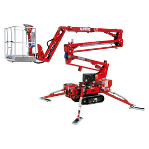 Order Picker / Cherry Picker telescopic towable boom lifts with 18m 26m 30m For Sell