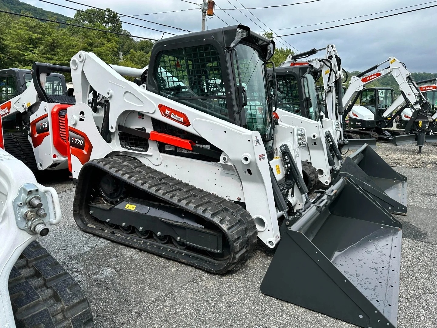 Tracks Bobcat T770 Track Loader Machinery Wheeled Mini Skid Steer Loader bobcat Diesel Power