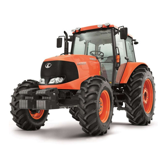 Cheap second hand Kubota Tractor M9540 - Kubota 95 HP  4-cylinder Kubota Diesel engine