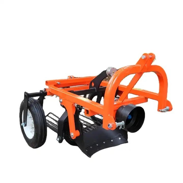 Agriculture tract PTO driven tractor small 2 rows potato harvester machine potato digger with CE