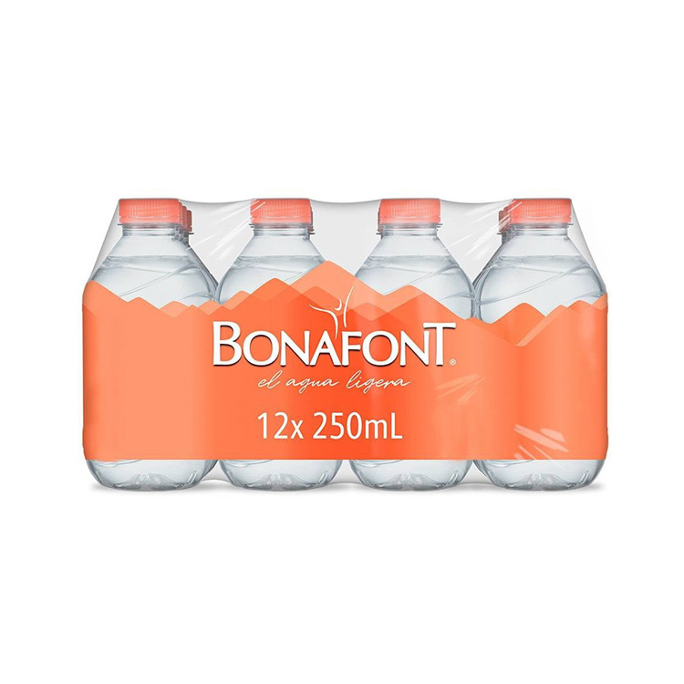 Unique Natural Mineral Sparkling Drinking Bonafont Water