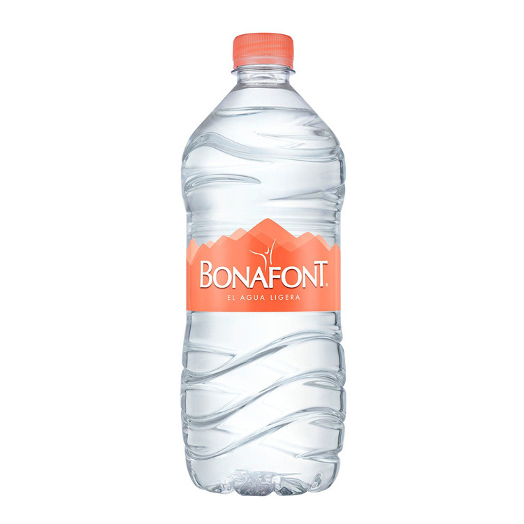 Unique Natural Mineral Sparkling Drinking Bonafont Water