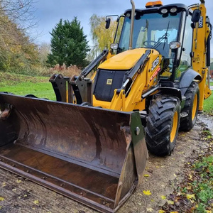 4WD Used JCB  loader backhoe JCB 3CX 11000kg 70kw original UK JCB 4CX backhoe loaders cheap price