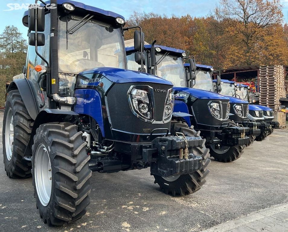 lovol tractors Farm M754 - 75 HP Agricola Mini Tractor 4x4