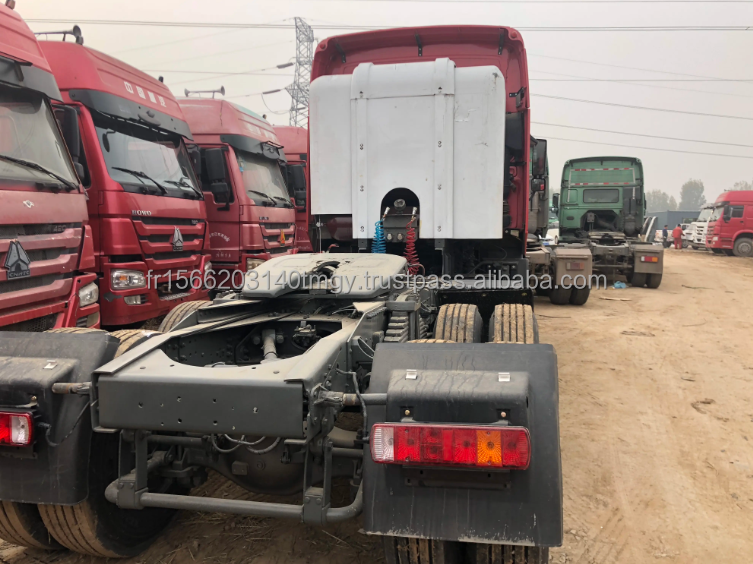 TOP Howo Head 6X4 Sinotruk A7 Trucks 420Hp Second hand Tractor Truck left hand drive right hand drive trucks for sale