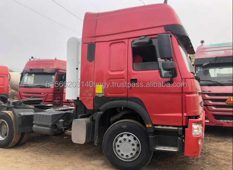 TOP Howo Head 6X4 Sinotruk A7 Trucks 420Hp Second hand Tractor Truck left hand drive right hand drive trucks for sale