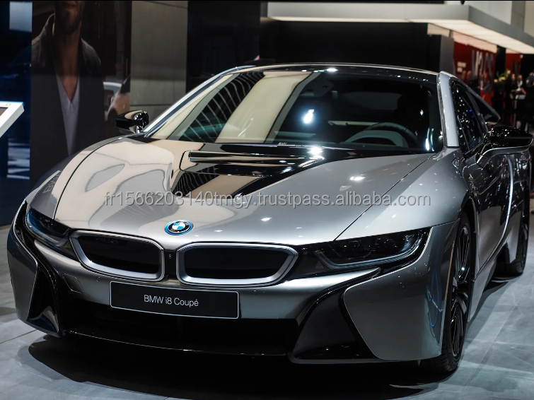 Used Super Car BMW i8 Coupe Cheap Second Hand Convertible Coupe steering left hand drive right hand drive vehicle for sale.