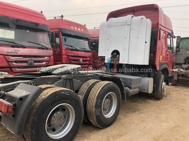 TOP Howo Head 6X4 Sinotruk A7 Trucks 420Hp Second hand Tractor Truck left hand drive right hand drive trucks for sale