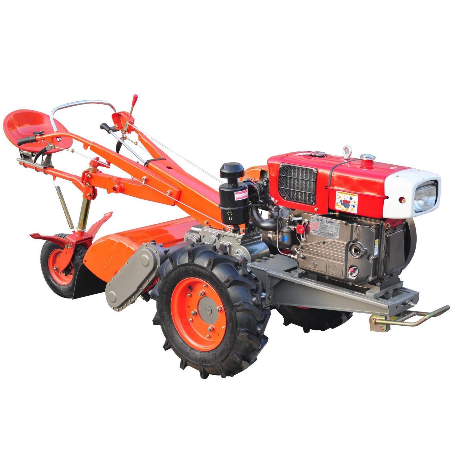 buy 15hp 18hp 20hp 22hp Farm mini diesel motocultor Power Tiller Two Wheel Mini Walking hand tractor prices for sale product