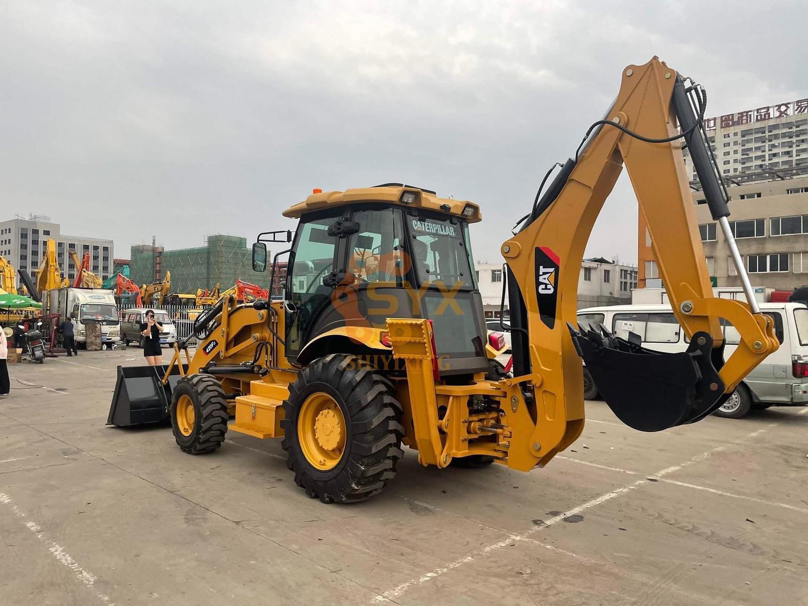 Used Condition 4x4 CAT 420F Used Backhoe for Sale /Used CATERPILLAR 420F Backhoe Loader with Cheap Price