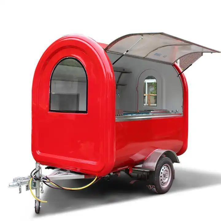 Customized Large Space Mobile Food Truck/Food Catering Trailer/Ice Cream Cart